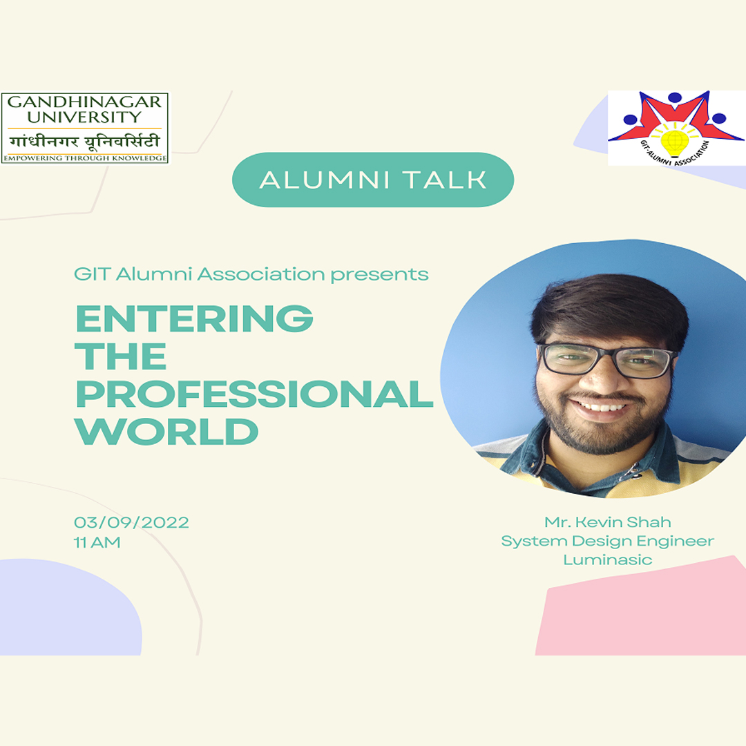 GITAA Talk on ” Entering The Professional World “