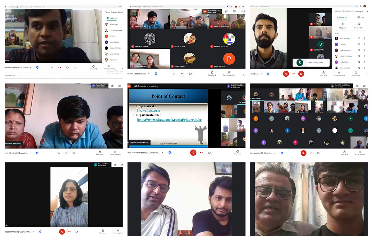 A Report on “Online Parent Teacher Meeting Feb 2021”