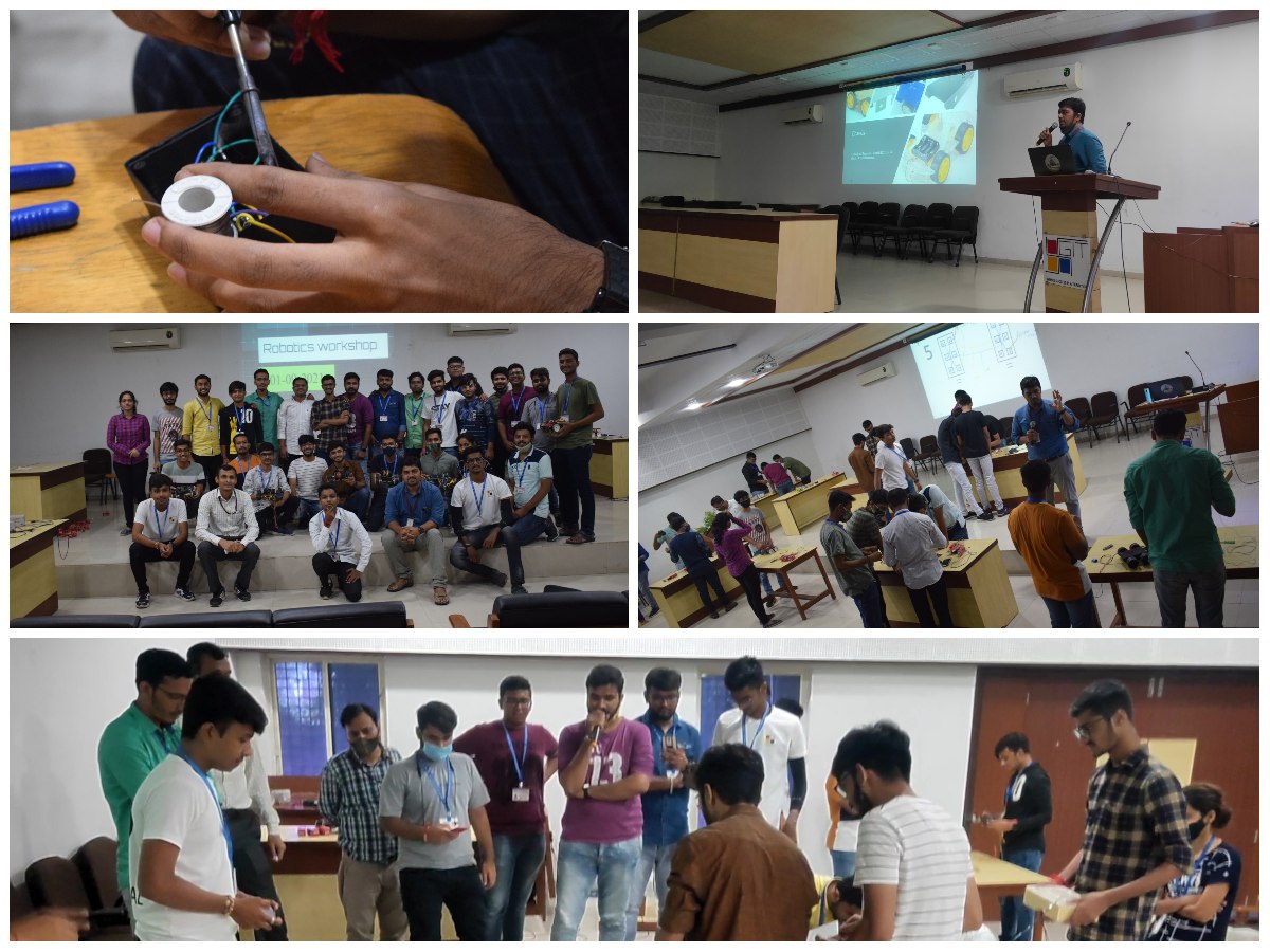 A Report on Robo making workshop