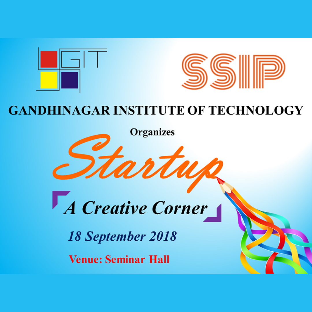 SSIP Organised Event “Startup-A Creative Corner”