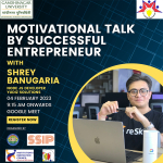 Motivational Session by Successful Entrepreneur