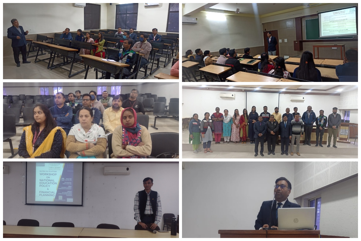 A Report on “Workshop on National Education Policy & Financial Planning”