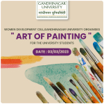 Pre celebration of International Women's Day (Art of Painting)